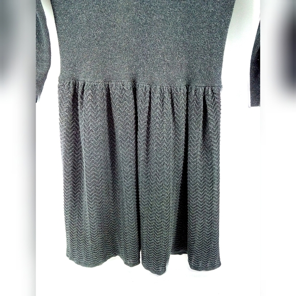 Madewell Wallace Wool Rabbit Hair Cotton Blend Textured Sweater Dress Thick XS - Picture 8 of 11